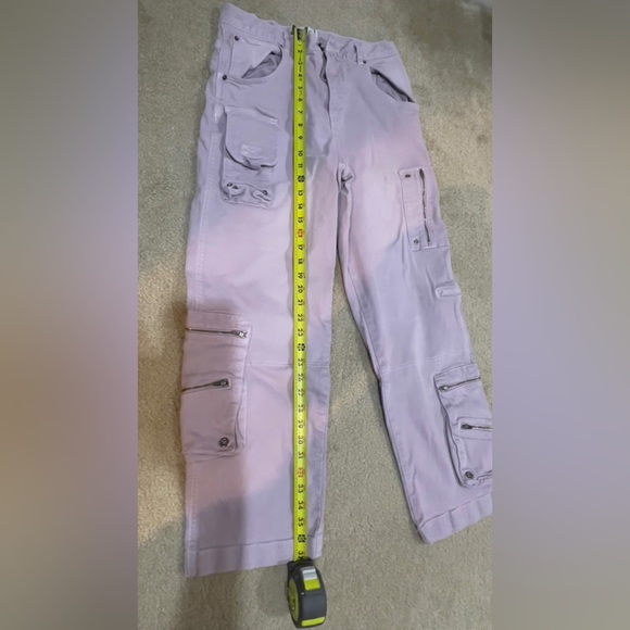 BDG Light Purple Cargo Pants - Picture 2 of 6